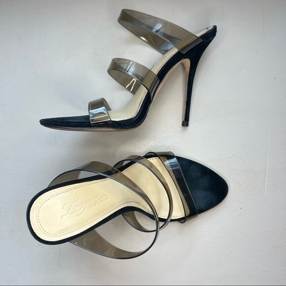 Imagine Vince Camuto Stiletto Heeled Sandal Shoes w/ Transparent Bands Women’s 6 - Picture 1 of 9
